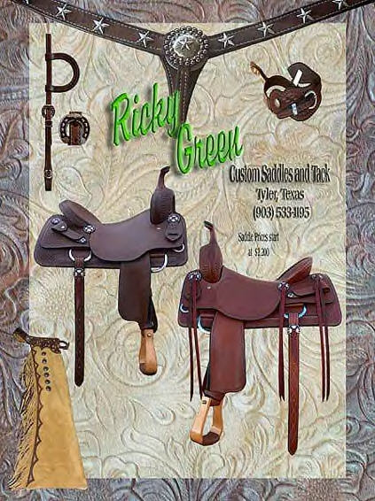 Ricky Green Cutting Saddles